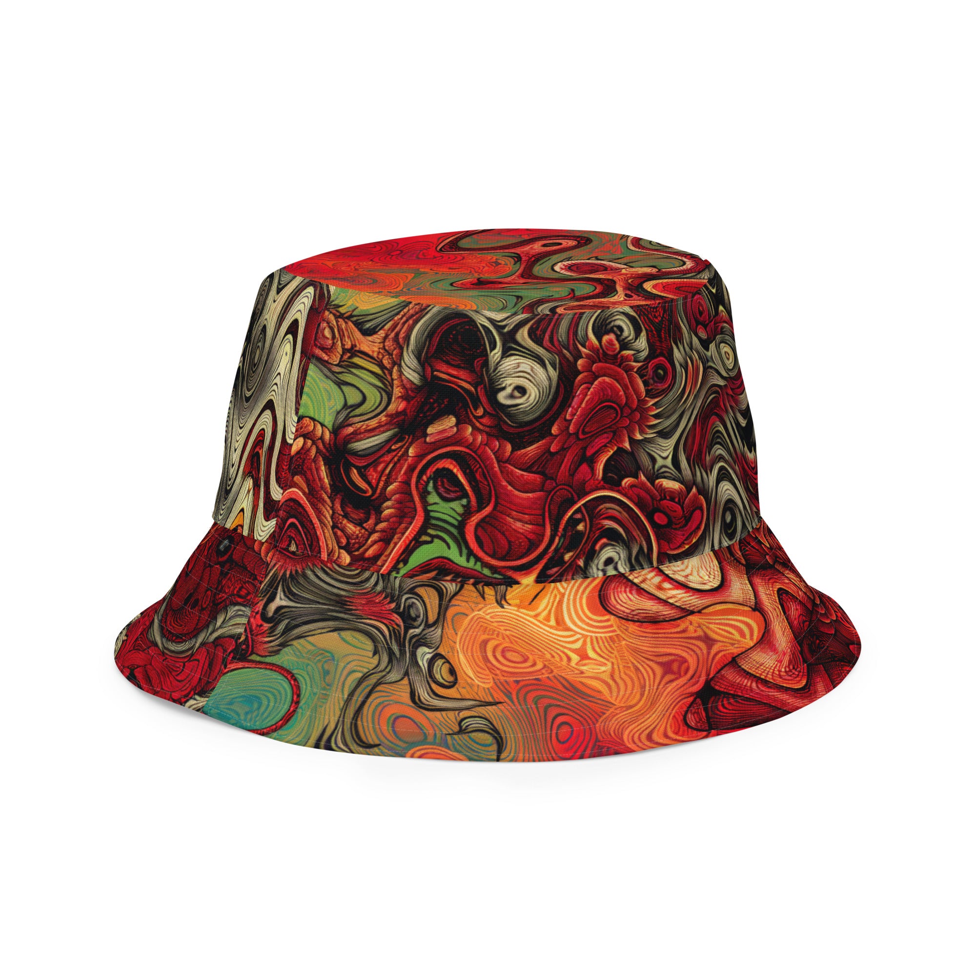 Red Dragon Reversible bucket hat