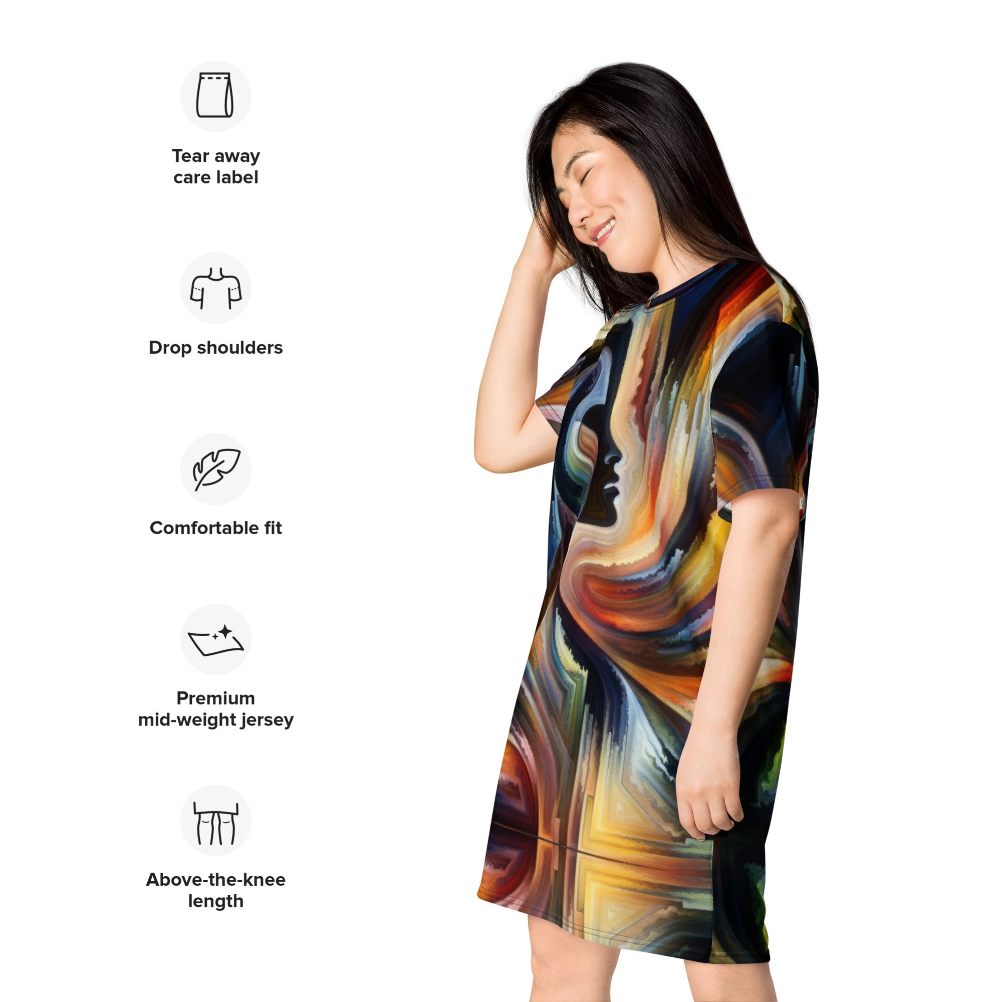 The Wind T-shirt dress