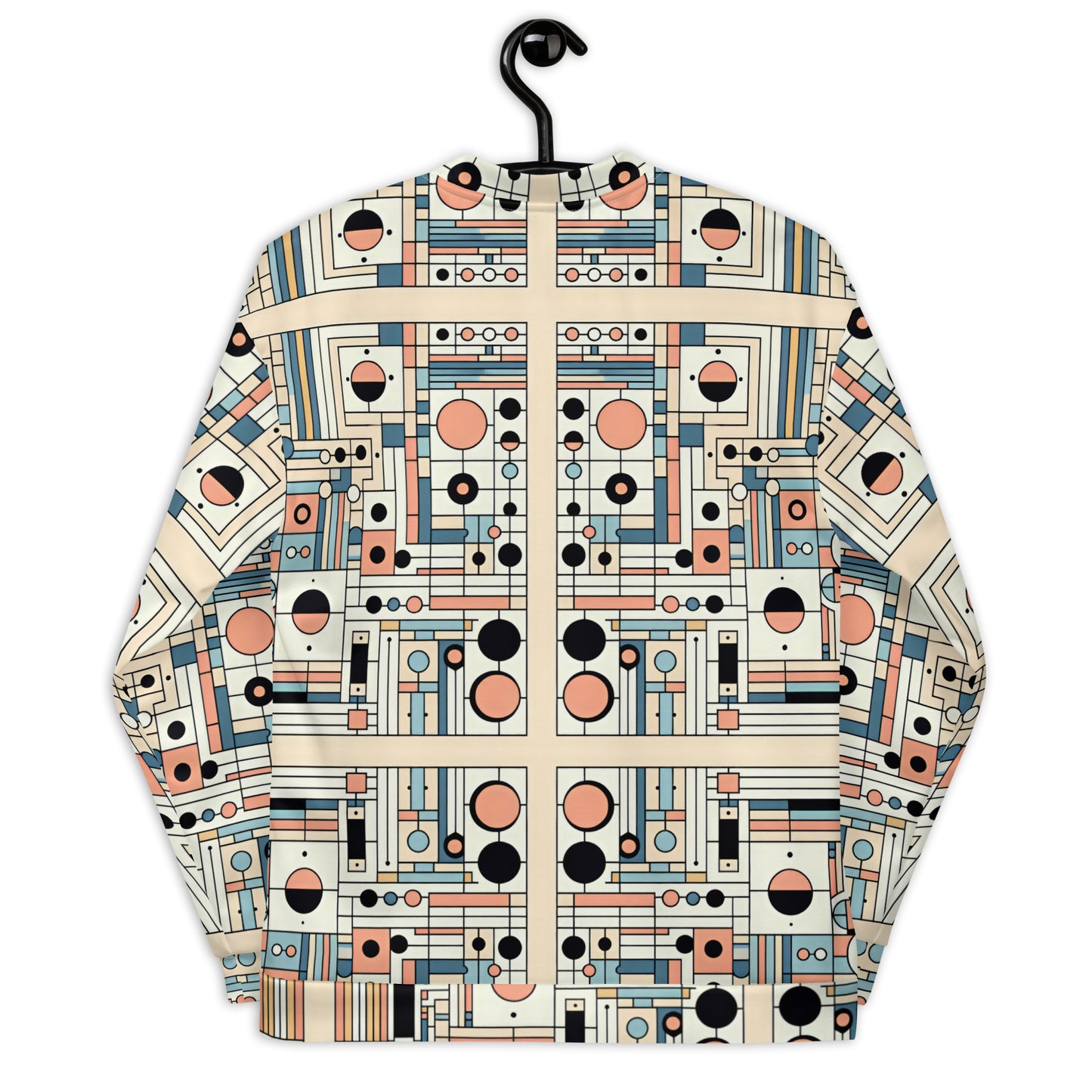 Circles Abstract Unisex Bomber Jacket