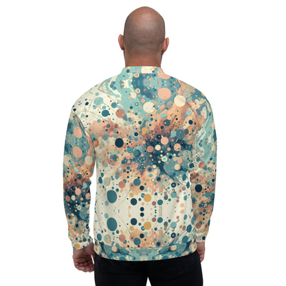 Abstract Paint Unisex Bomber Jacket