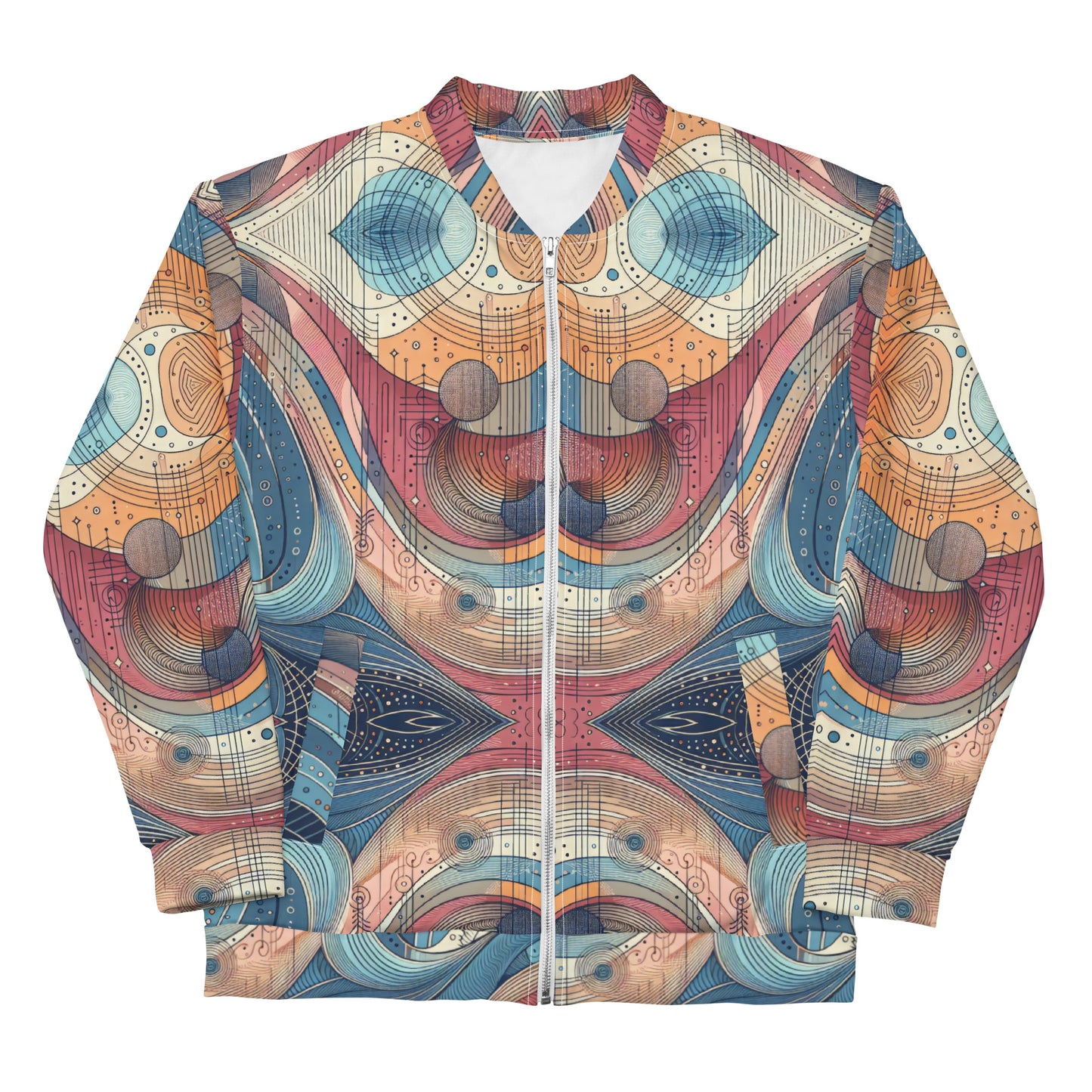 Rising Sun Unisex Bomber Jacket