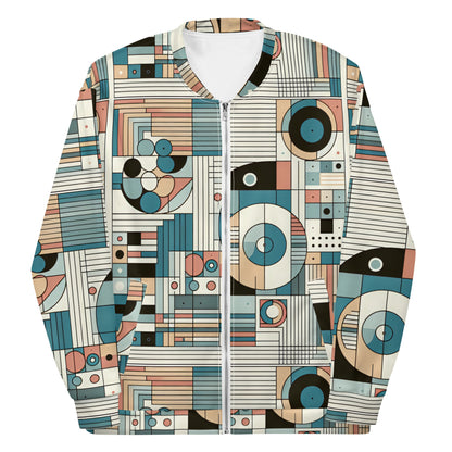 Abstract Future Unisex Bomber Jacket