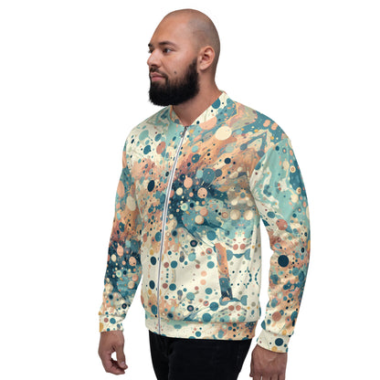 Abstract Paint Unisex Bomber Jacket