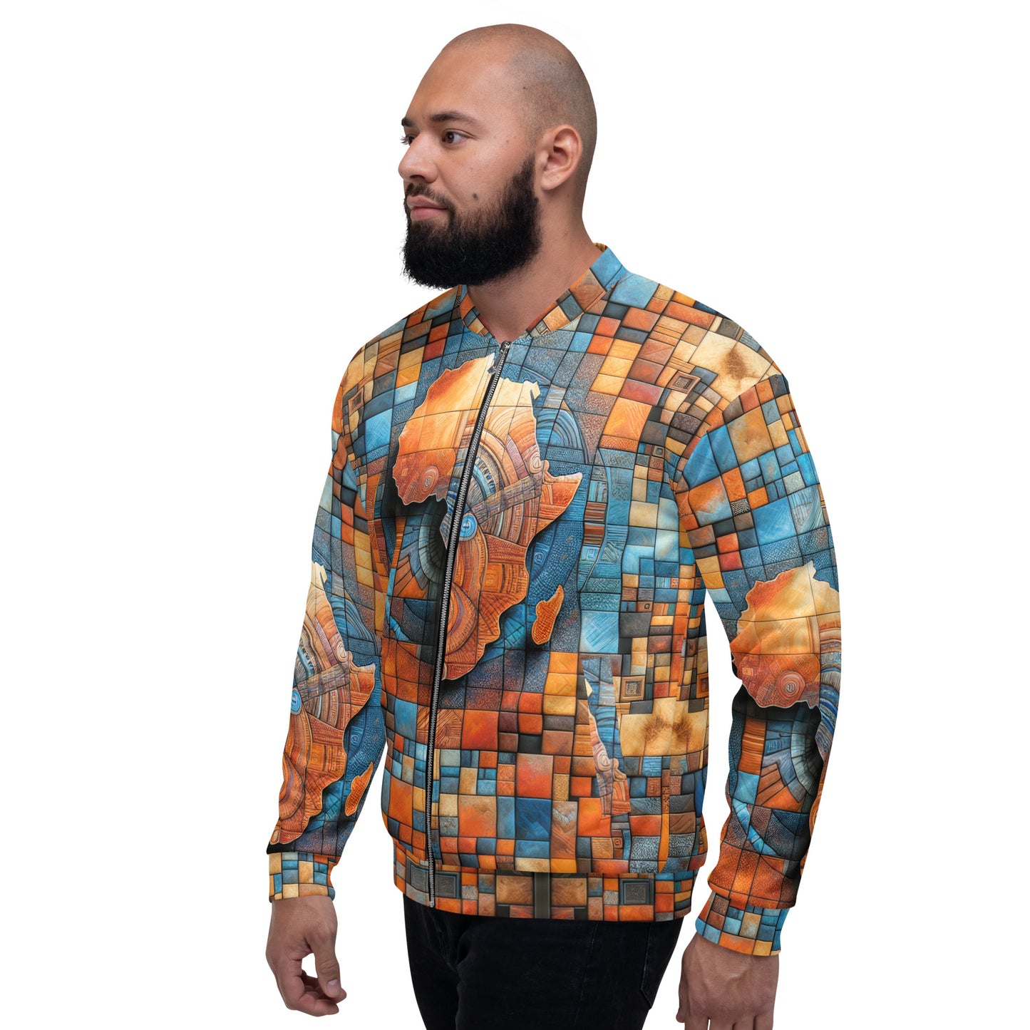 Africa Unisex Bomber Jacket