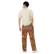 Swirls Abstract unisex wide-leg pants