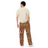 Swirls Abstract unisex wide-leg pants