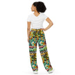 Summer Abstract  unisex wide-leg pants