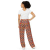 Pink Wave unisex wide-leg pants