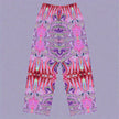 Warped Lavender unisex wide-leg pants