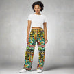 Summer Abstract  unisex wide-leg pants