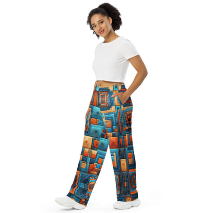 Fall Pop unisex wide-leg pants