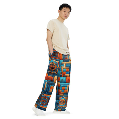 Fall Pop unisex wide-leg pants