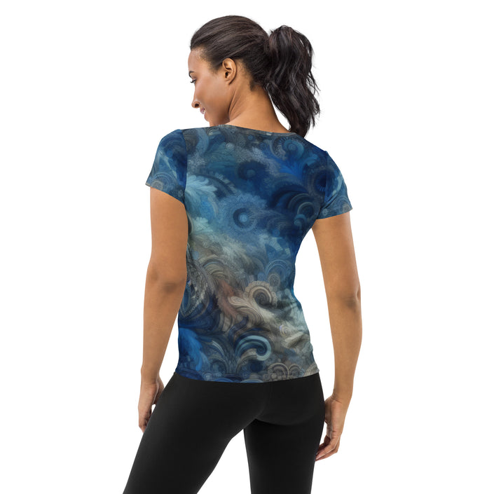 Blue Sky Women's Athletic T-shirt