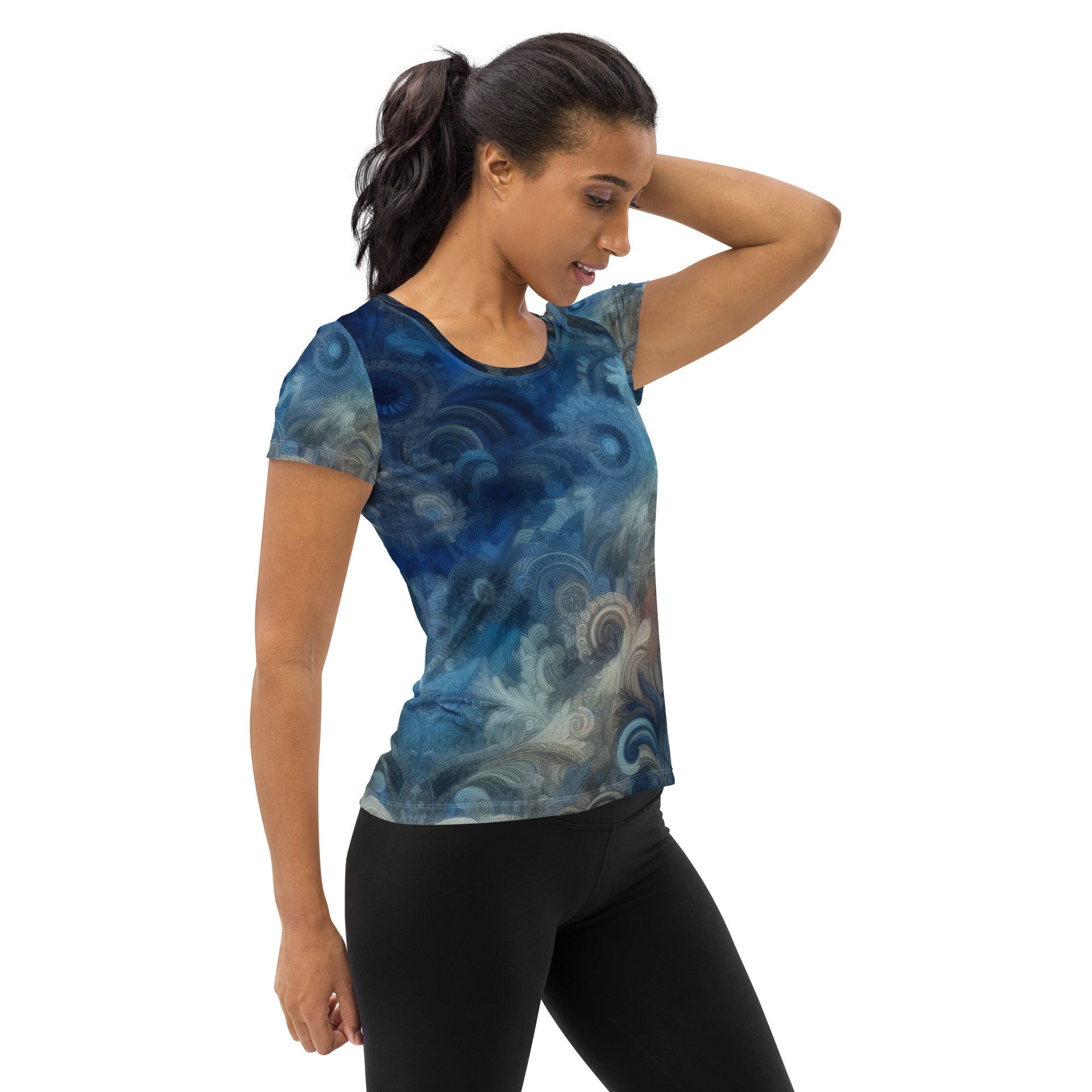 Blue Sky Women's Athletic T-shirt