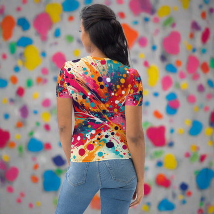 Paint Splatter Women's T-shirt