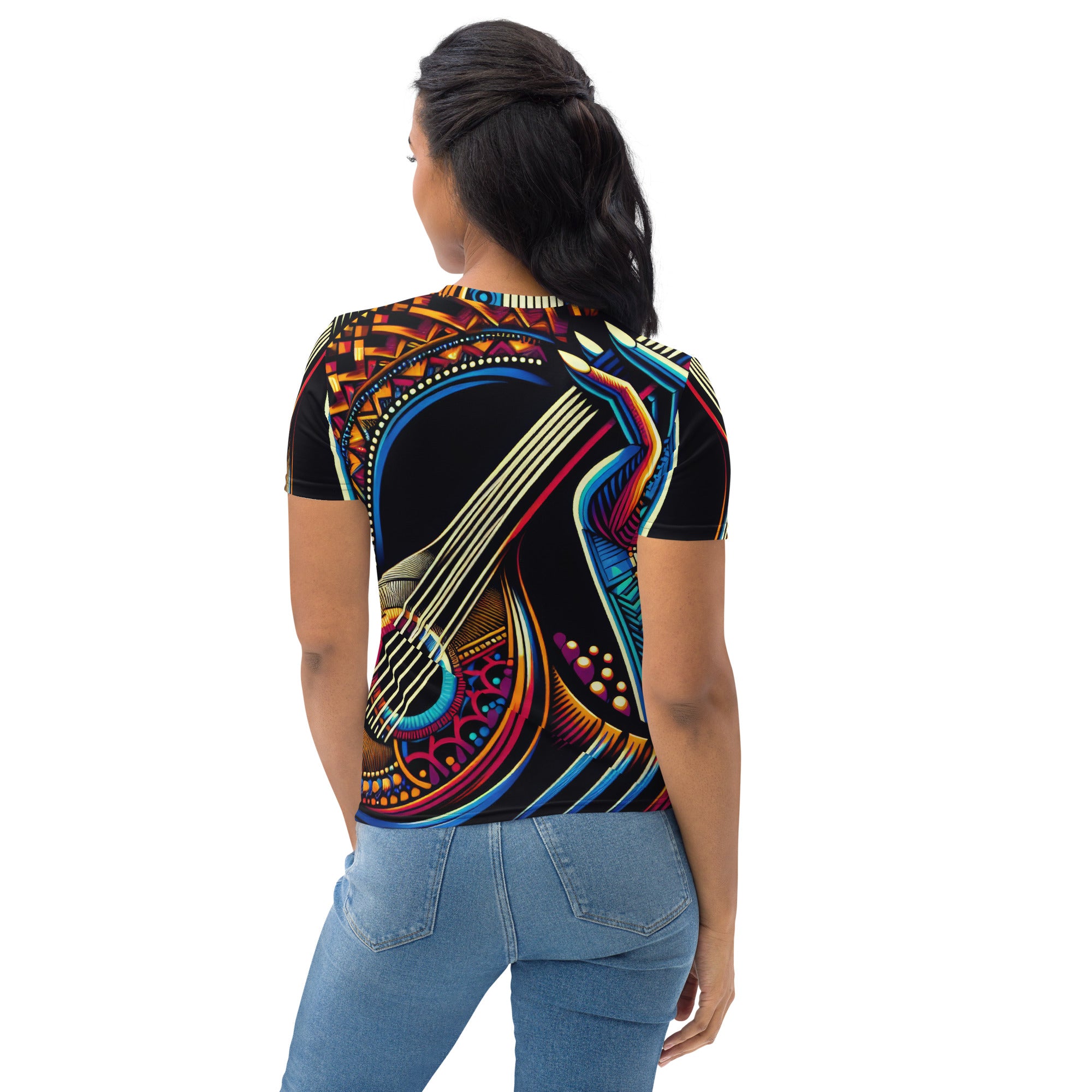 Guitar Abstract Women's T-shirt