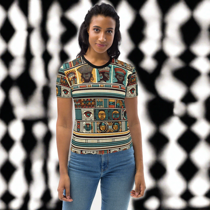 Afro Collage Women's T-shirt