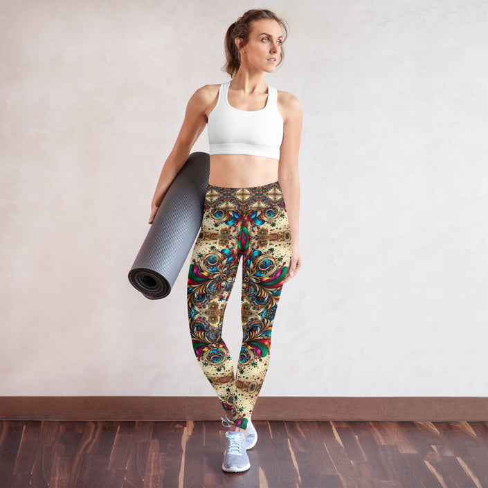 Women's Floral Yoga Leggings