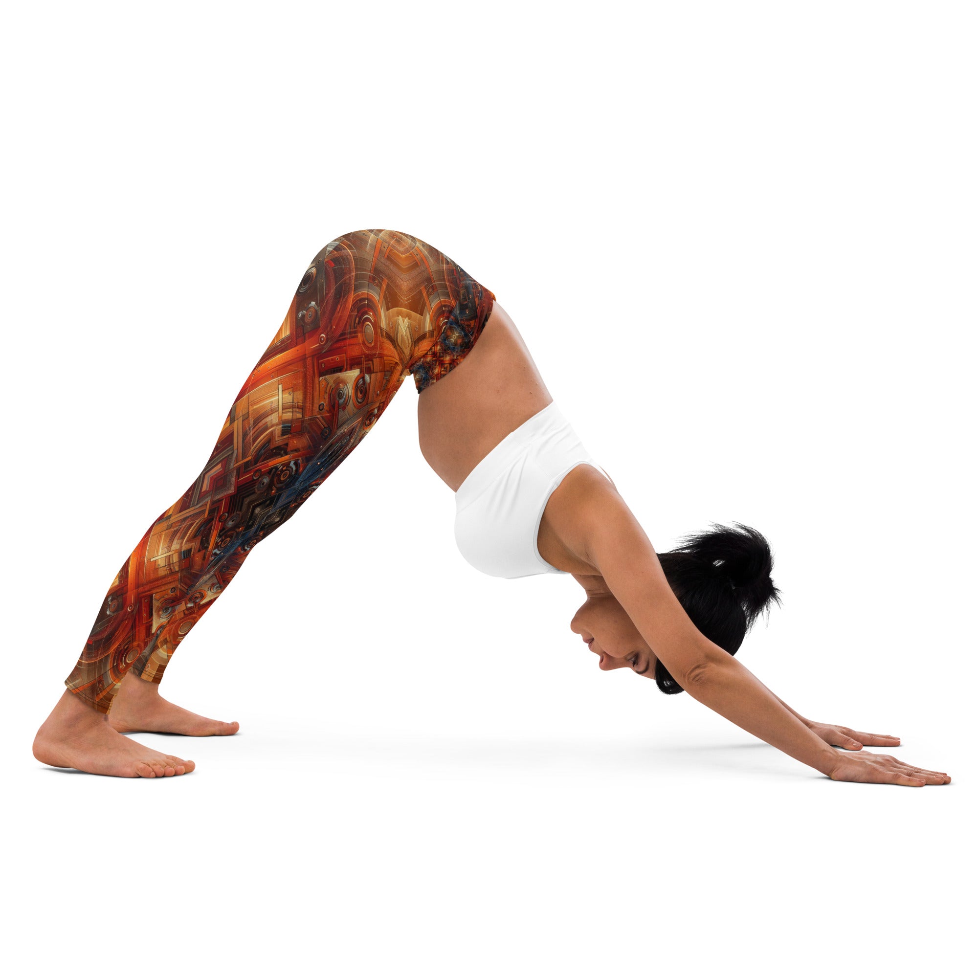 Women's Funky Abstract Yoga Leggings