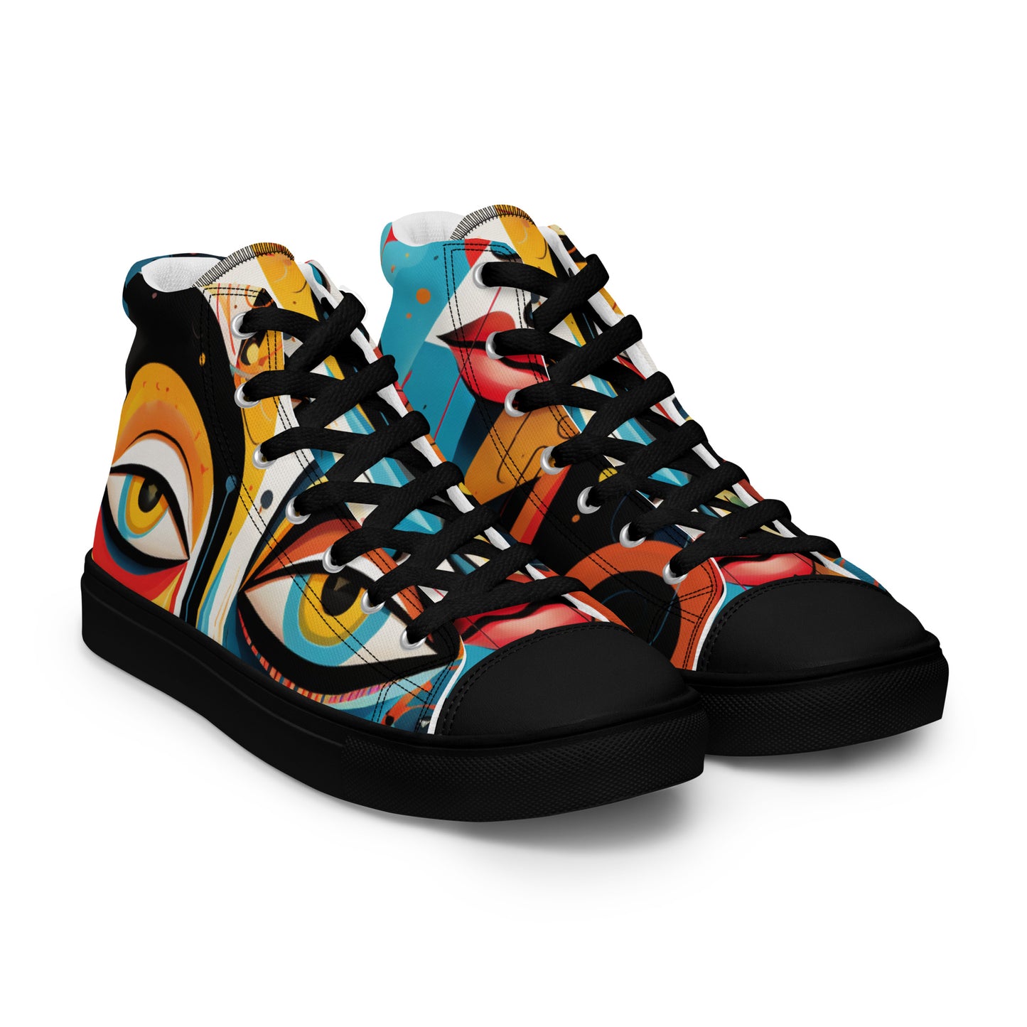 That Face Men’s high top canvas shoes