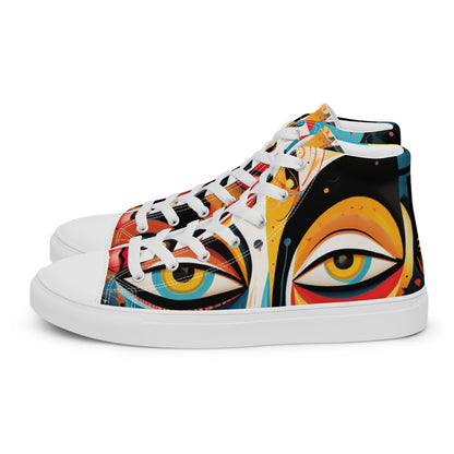 That Face Men’s high top canvas shoes