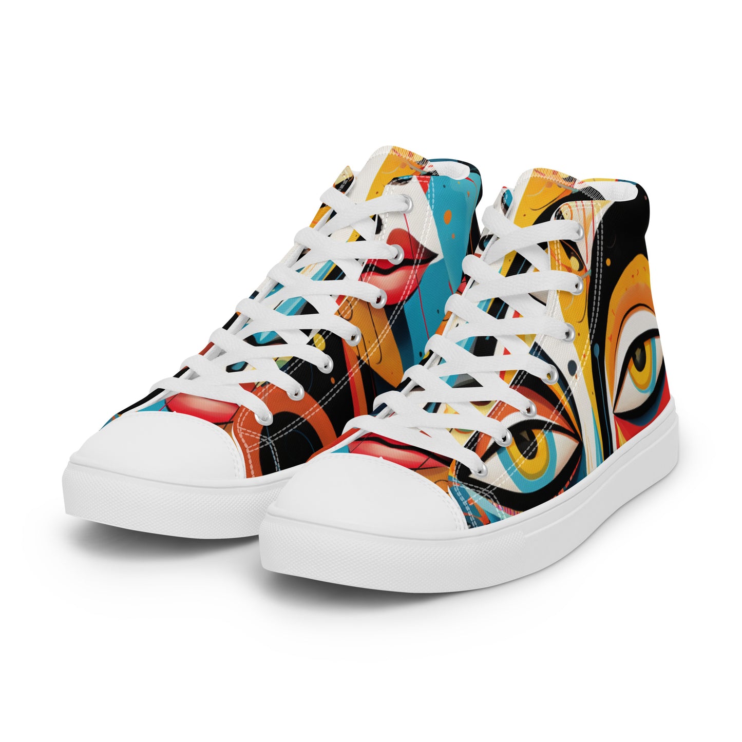 That Face Men’s high top canvas shoes