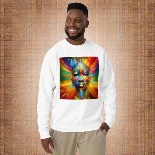 Afro Face Unisex Premium Sweatshirt