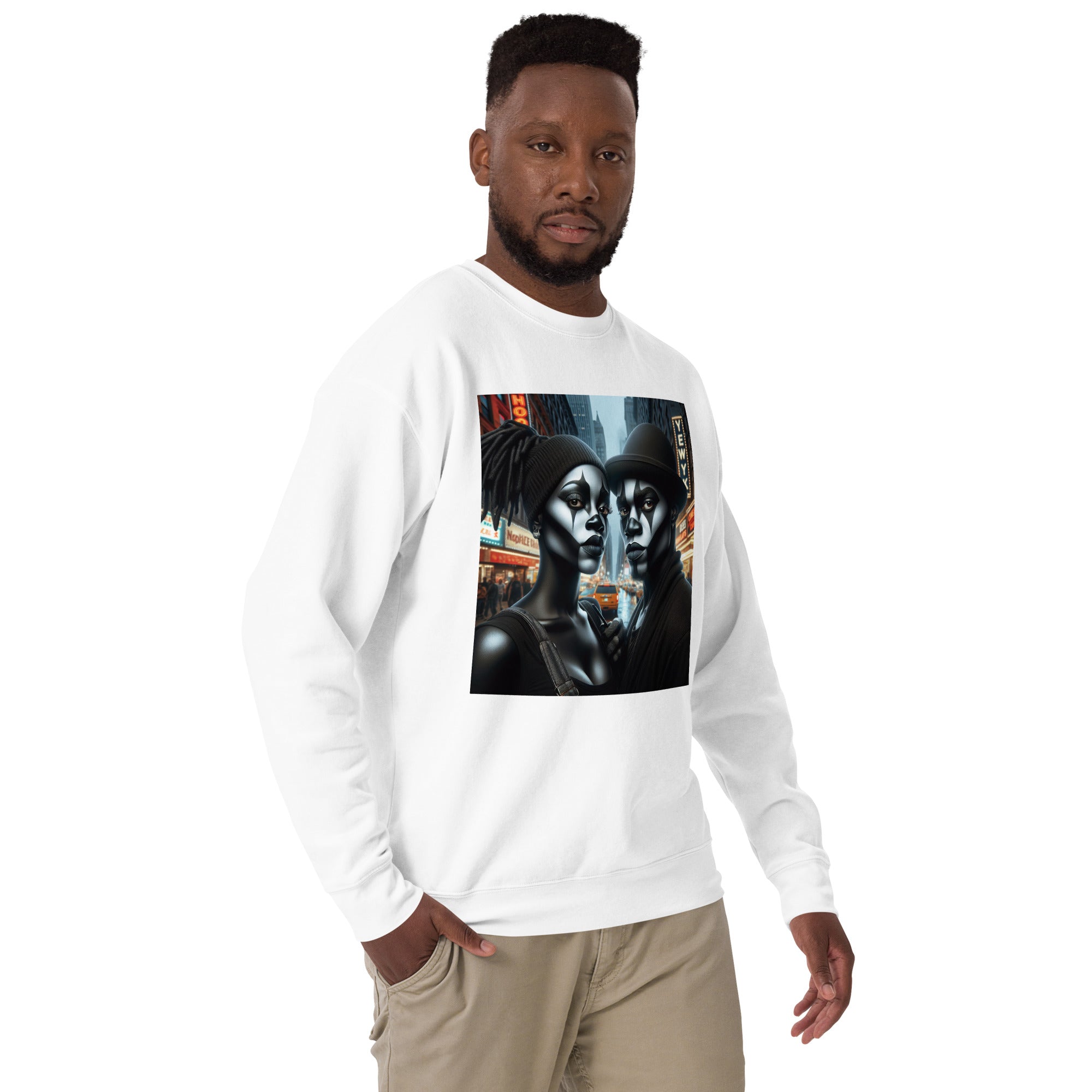 Mimes in the City Unisex Premium Sweatshirt