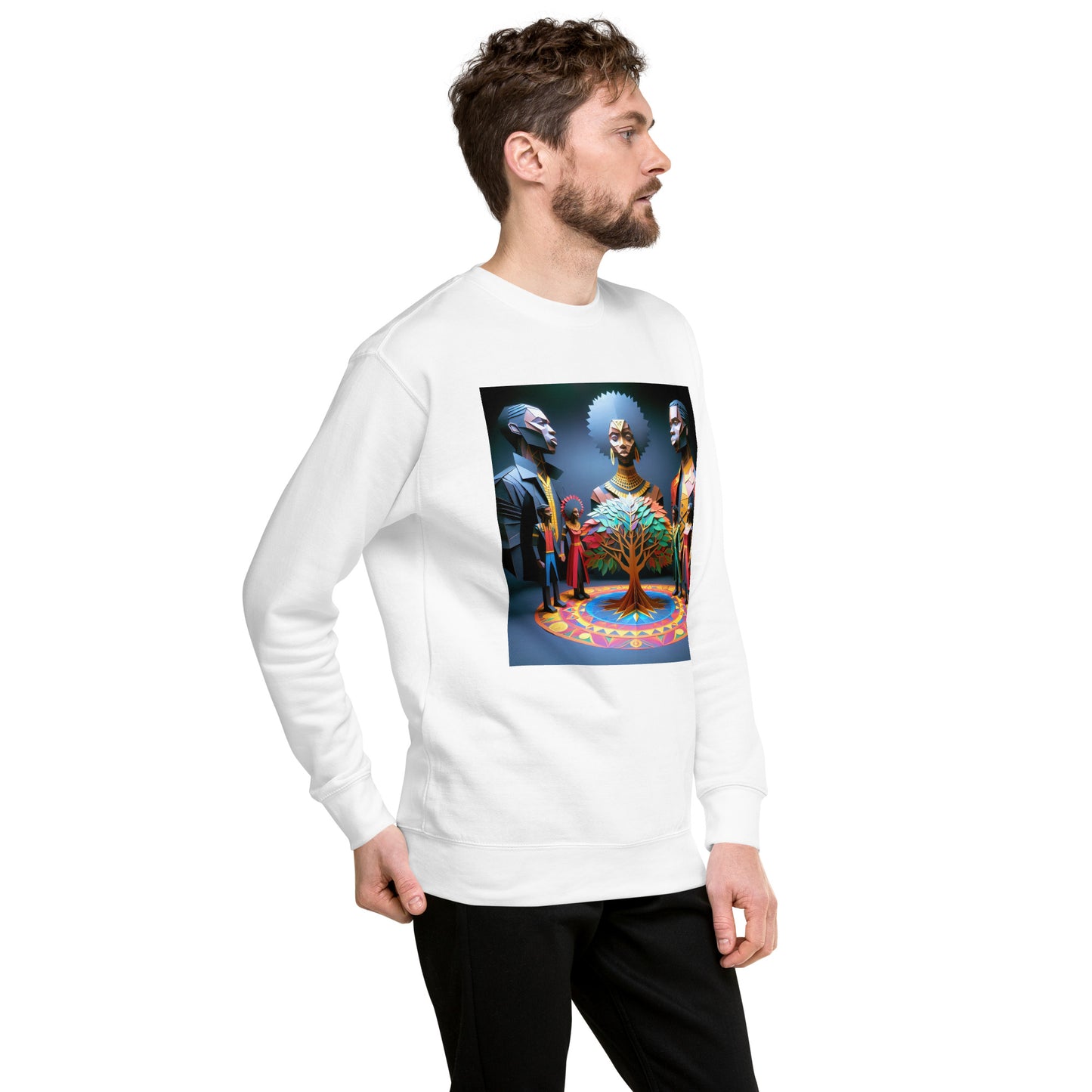 Gather Around the Tree of Life Unisex Premium Sweatshirt