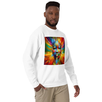 Afro Face Unisex Premium Sweatshirt