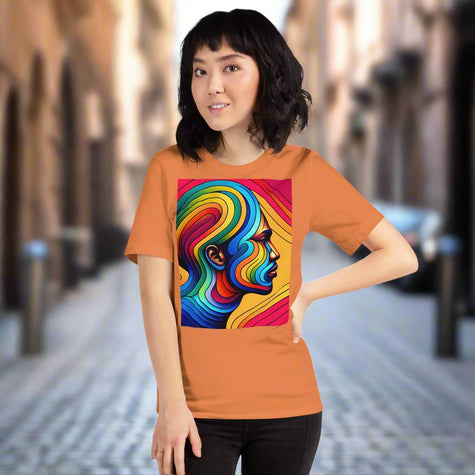 Color Ribbons Unisex t-shirt