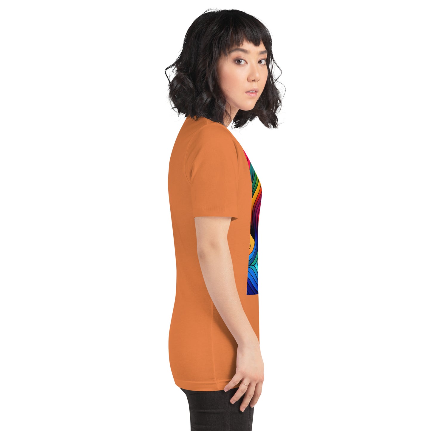 Color Ribbons Unisex t-shirt