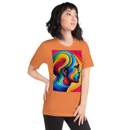 Color Ribbons Unisex t-shirt