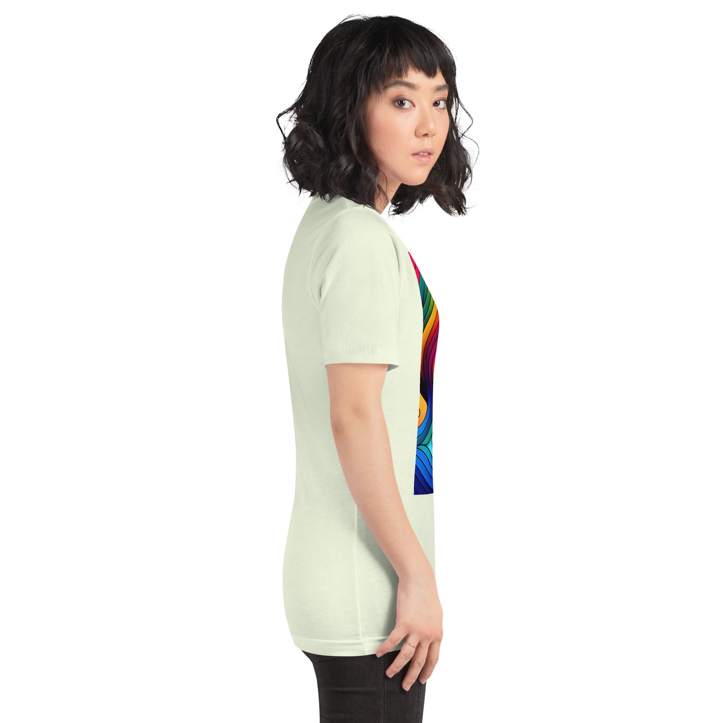 Color Ribbons Unisex t-shirt