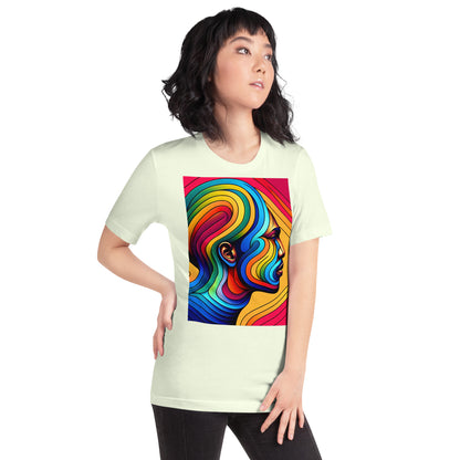 Color Ribbons Unisex t-shirt