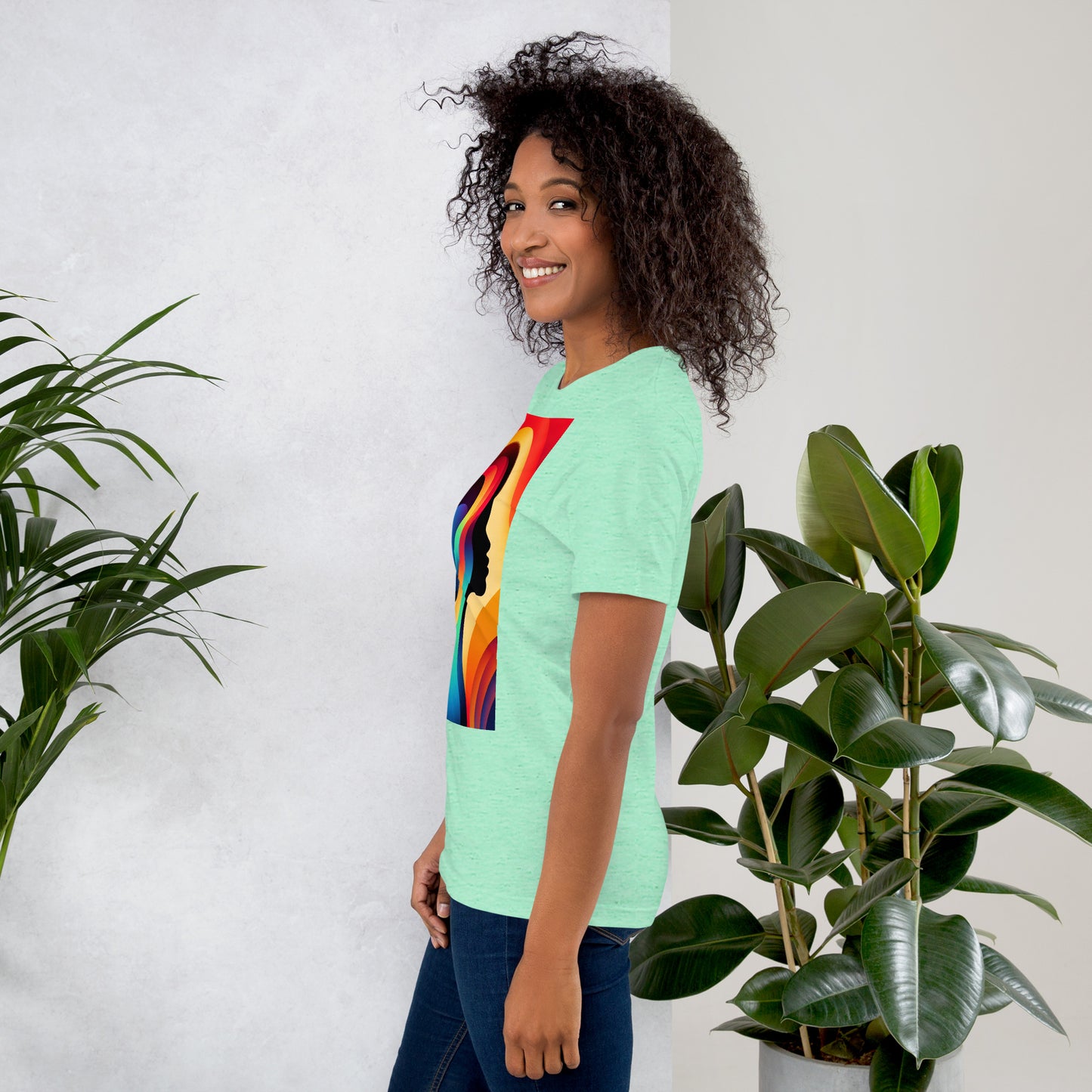 Afro Wave Unisex t-shirt