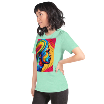 Color Ribbons Unisex t-shirt