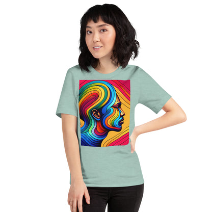 Color Ribbons Unisex t-shirt