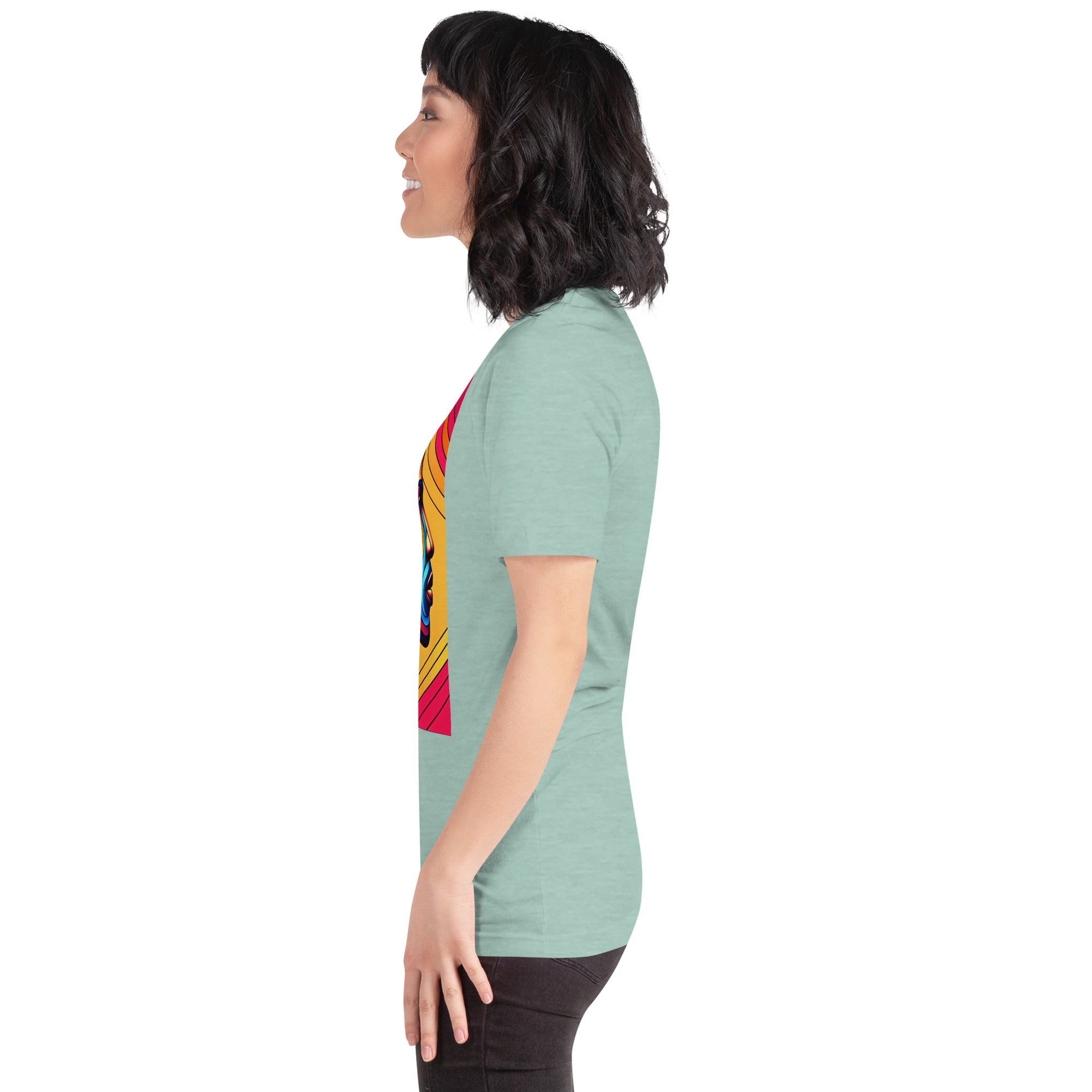 Color Ribbons Unisex t-shirt