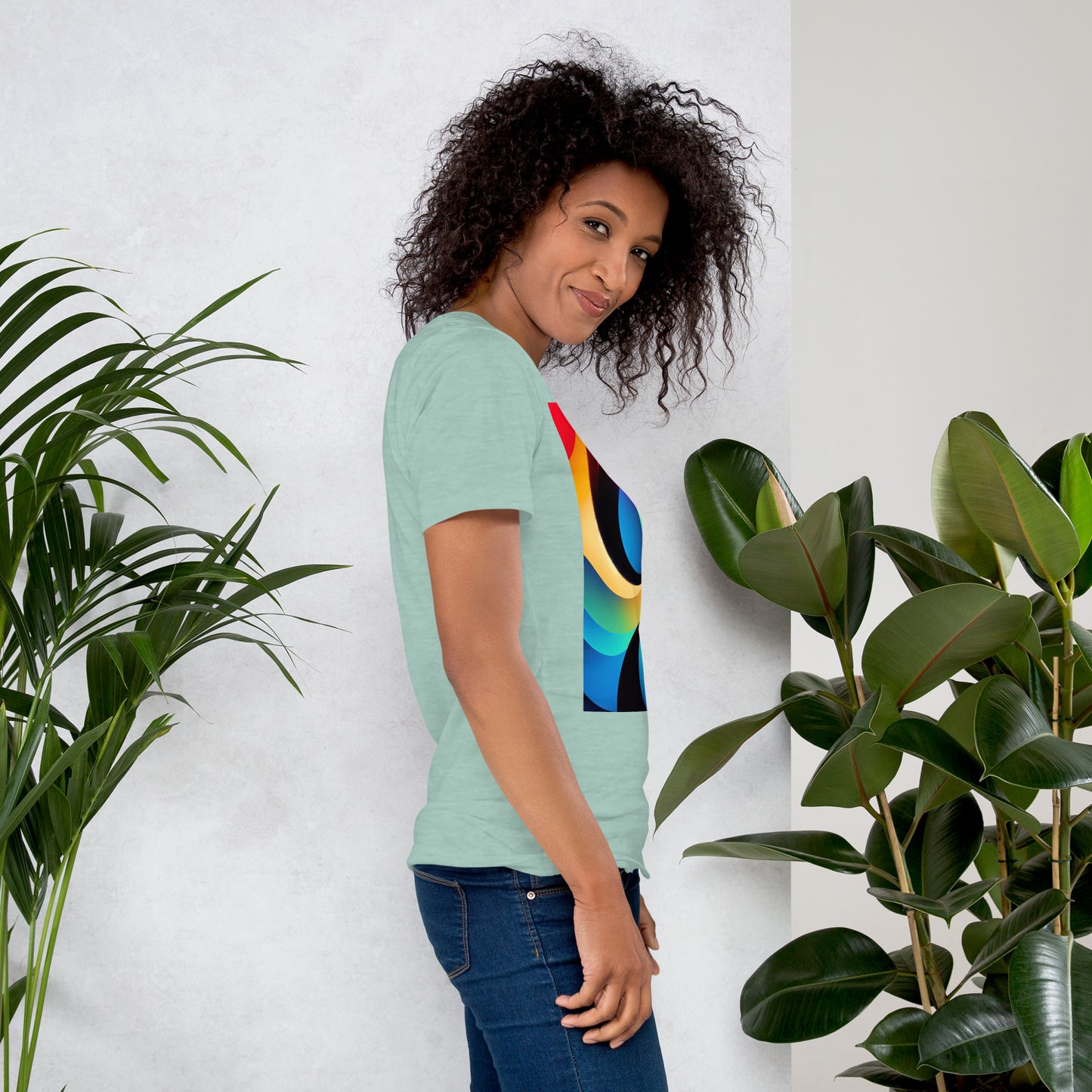 Afro Wave Unisex t-shirt