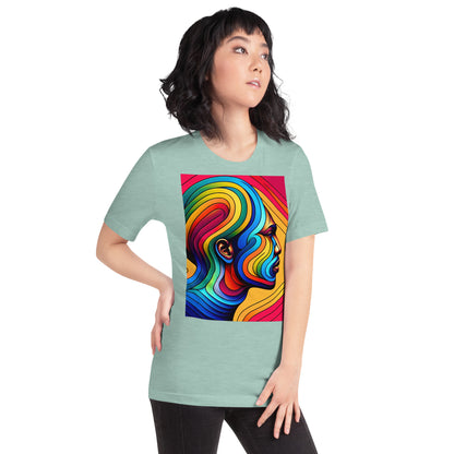 Color Ribbons Unisex t-shirt