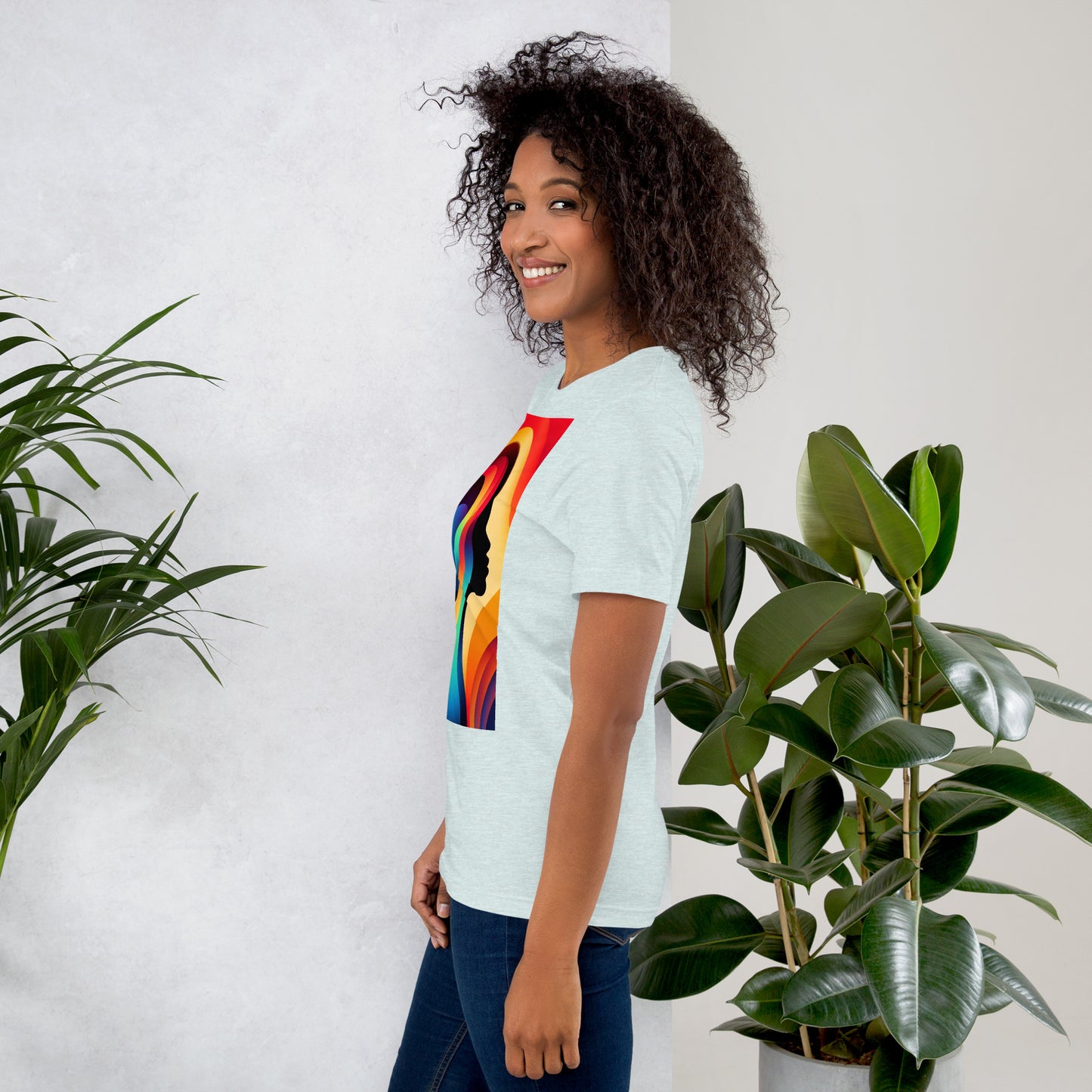 Afro Wave Unisex t-shirt