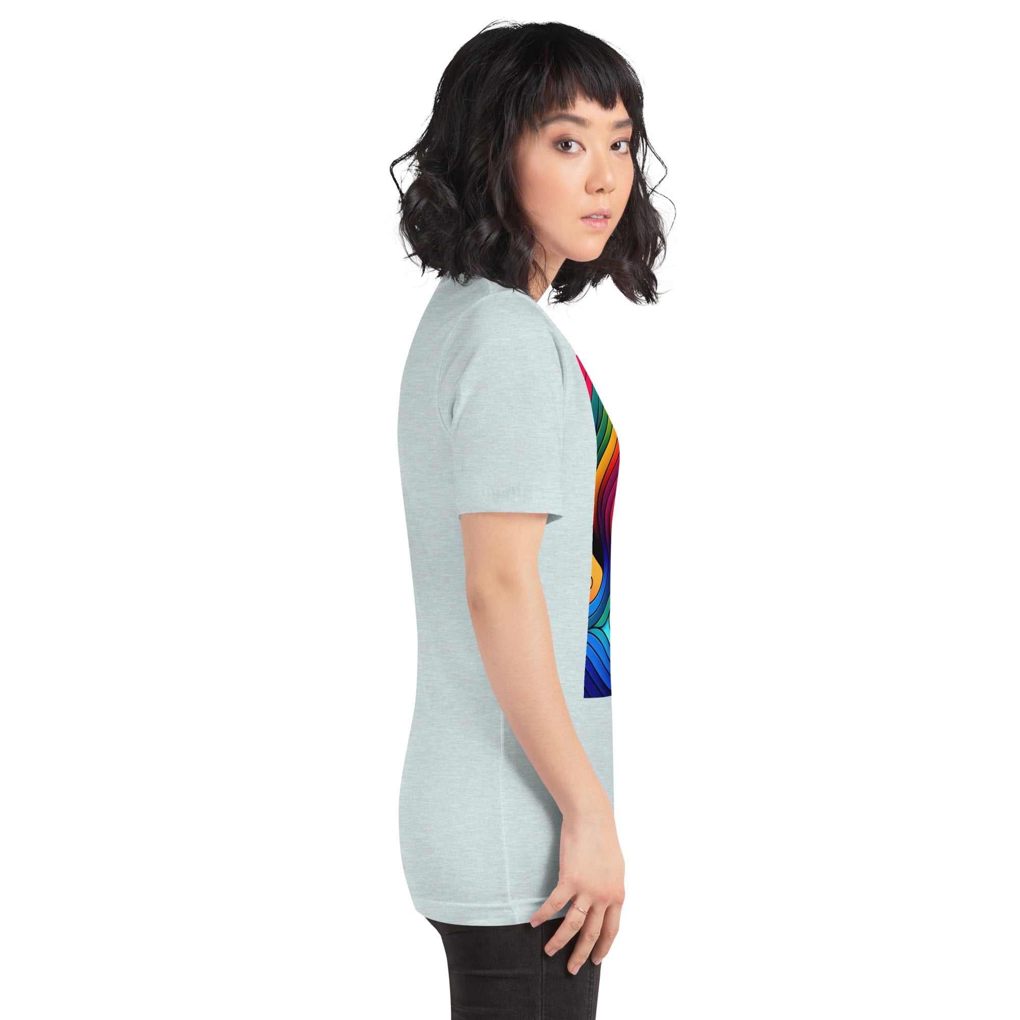 Color Ribbons Unisex t-shirt