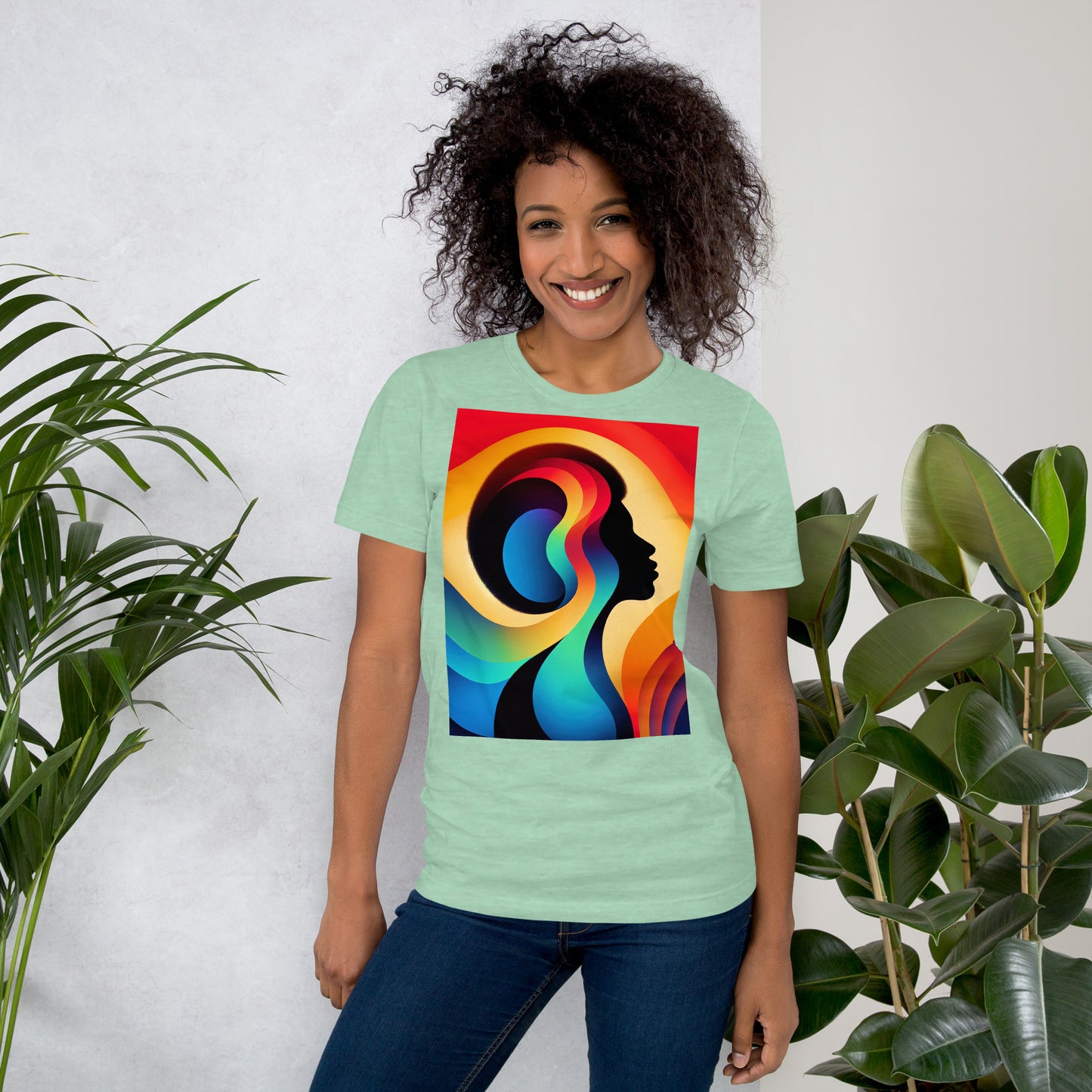 Afro Wave Unisex t-shirt