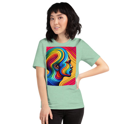 Color Ribbons Unisex t-shirt