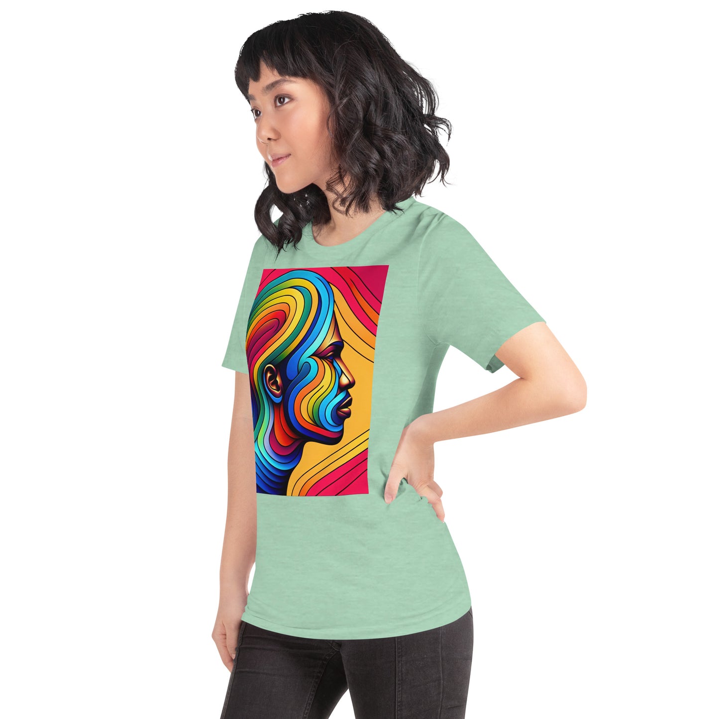 Color Ribbons Unisex t-shirt