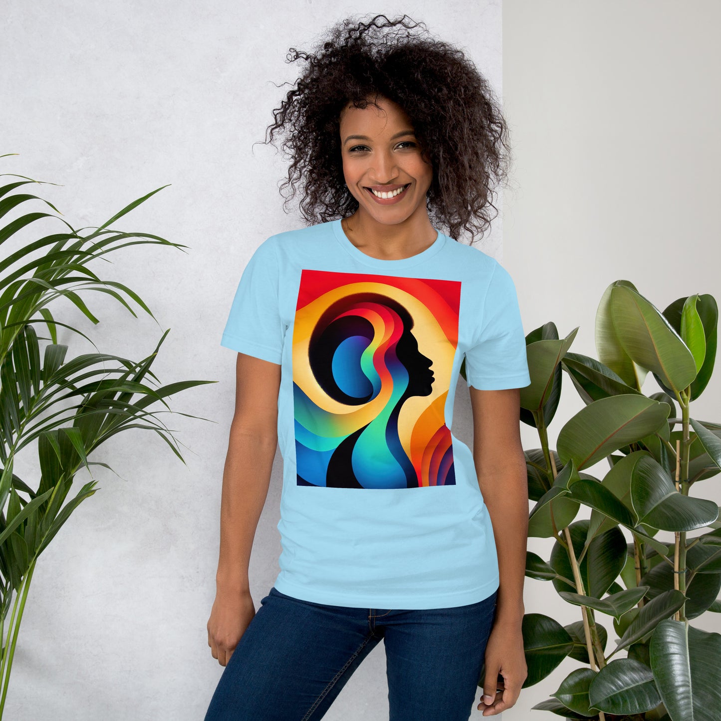 Afro Wave Unisex t-shirt