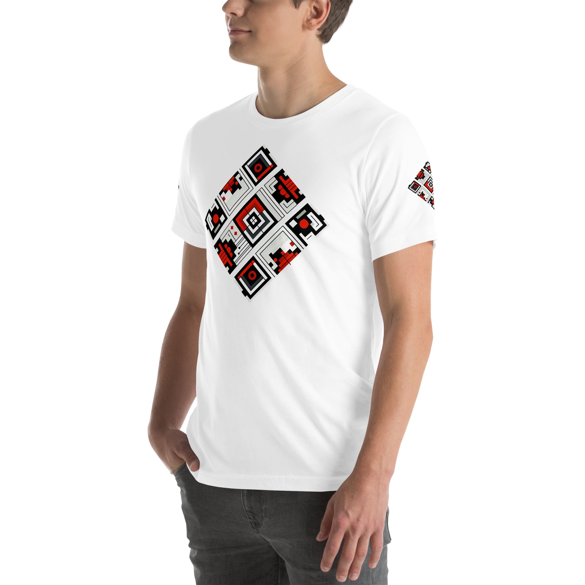 Square Abstract Unisex t-shirt