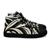 Abstract Horse Women’s high top canvas shoes