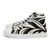 Abstract Horse Women’s high top canvas shoes